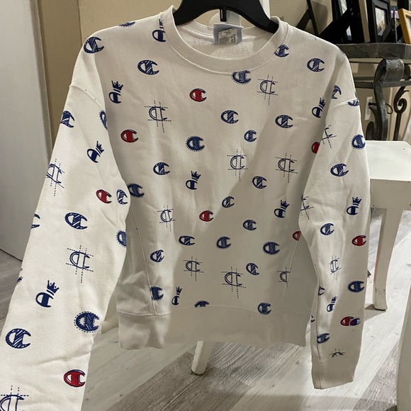 reverse weave champion crewneck (patterned) - Picture 3 of 3